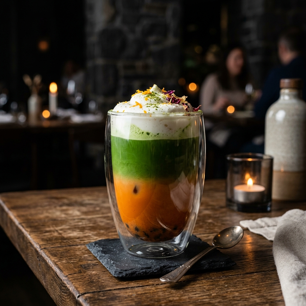 Thai Tea Matcha Latte