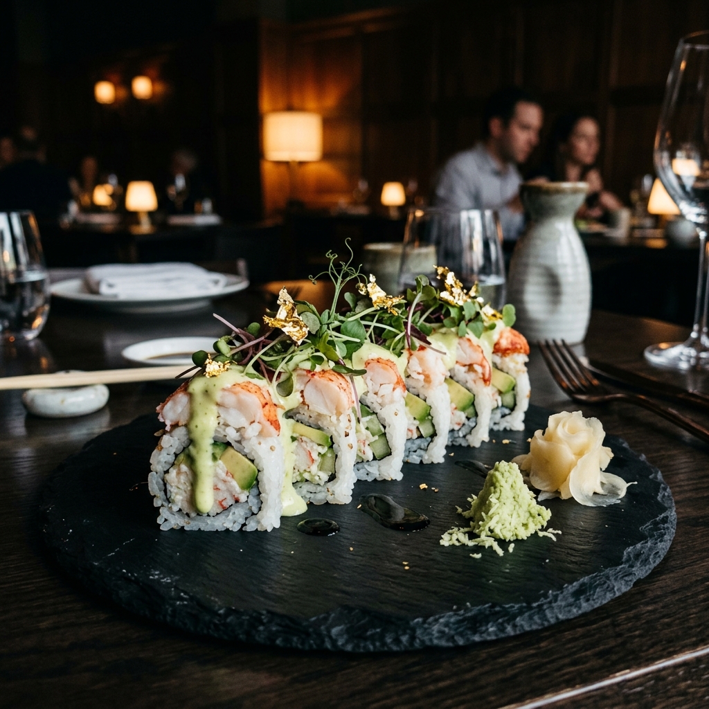 Tom Yum Lobster Roll